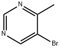 5-溴-4-甲基嘧啶 结构式