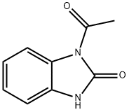 2H-Benzimidazol-2-one,1-acetyl-1,3-dihydro-(9CI) Structure