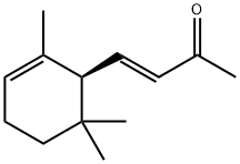 [S-(E)]-4-(2,6,6-trimethyl-2-cyclohexen-1-yl)-3-buten-2-one Structure
