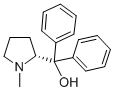 (R)-(-)-2-[羟基(二苯基)甲基]-1-甲基吡咯烷 结构式