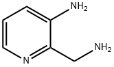 2-(氨基甲基)吡啶-3-胺 结构式