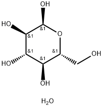 D-(+)-葡萄糖一水合物 结构式