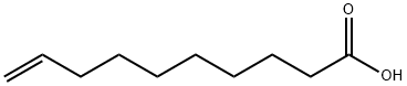 9-癸烯酸, 14436-32-9, 结构式