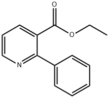2-Phenyl-nicotinic acid ethyl ester Structure