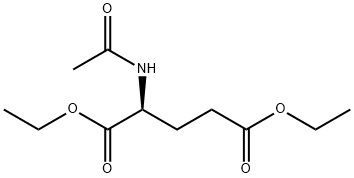N-ACETYL-L-GLUTAMIC ACID DIETHYL ESTER Struktur