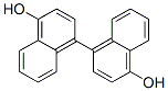 4,4'-Bi[1-naphthol] Structure