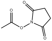 乙酸-N-琥珀酰亚胺酯, 14464-29-0, 结构式