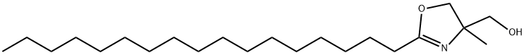 2-heptadecyl-4-methyl-2-oxazoline-4-methanol Structure