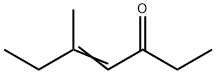 5-甲基-4-庚烯-3酮, 1447-26-3, 结构式