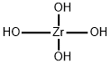 ジルコニウム(IV)テトラヒドロキシド 化学構造式