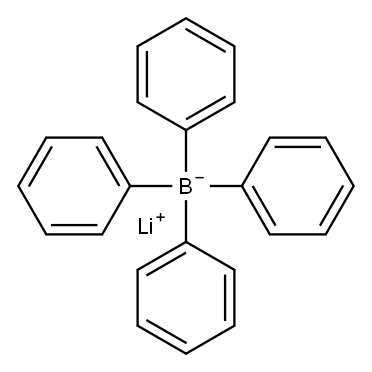Lithium tetraphenylborate Structure