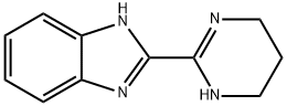 Benzimidazole, 2-(1,4,5,6-tetrahydro-2-pyrimidinyl)- (8CI) Structure
