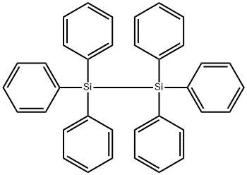ヘキサフェニルジシラン 化学構造式