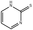 2-メルカプトピリミジン 化学構造式