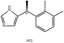 デクスメデトミジン塩酸塩 化学構造式