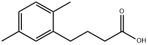 4-(2,5-dimethylphenyl)butanoic acid 结构式