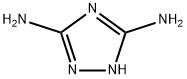 3,5-ジアミノ-1,2,4-トリアゾール 化学構造式