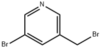 3-溴-5-(溴甲基)吡啶 结构式