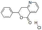 5H-Pyrano[4,3-b]pyridin-5-one,7,8-dihydro-7-phenyl-,hydrochloride(8CI) Structure