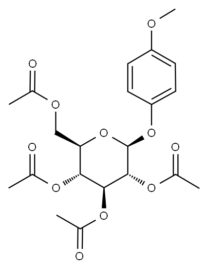 4-メトキシフェニル 2,3,4,6-テトラ-O-アセチル-β-D-グルコピラノシド