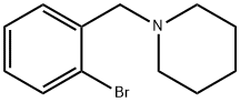 1-(2-溴苄基)哌啶 结构式