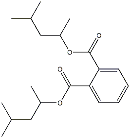 邻苯二甲酸双-4-甲基-2-戊酯, 146-50-9, 结构式