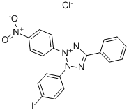 Iodonitrotetrazolium chloride Structure