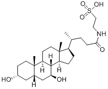 牛磺熊去氧胆酸, 14605-22-2, 结构式