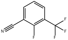 2-フルオロ-3-(トリフルオロメチル)ベンゾニトリル 化学構造式