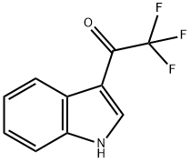 3-( 三氟乙酰基 ) 吲哚 结构式
