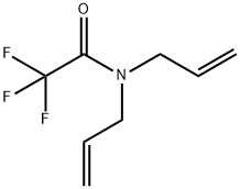 N,N-二烯丙基-2,2,2-三氟乙酰胺 结构式