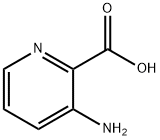 3-アミノピコリン酸 化学構造式