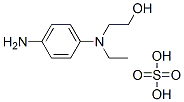 2-(4-氨基-N-乙基苯胺基)乙醇硫酸盐, 14623-68-8, 结构式