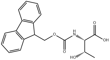 N-芴甲氧羰基-L-别苏氨酸, 146306-75-4, 结构式