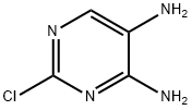 2-CHLORO-4,5-DIAMINOPYRIMIDINE Struktur