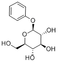 苯基-BETA-葡萄糖吡喃糖苷 结构式