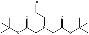 N,N-BIS(T-BUTYL-4-CARBOXYMETHYL)AMINOETHANOL Structure