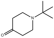 1-TERT-BUTYL-PIPERIDIN-4-ONE Struktur