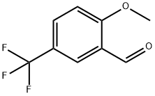 2-甲氧基-5-(三氟甲基)苯甲醛, 146539-83-5, 结构式