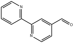 2,2’-联吡啶-4-甲醛, 146581-82-0, 结构式