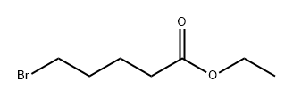 5-ブロモ吉草酸 エチル 化学構造式