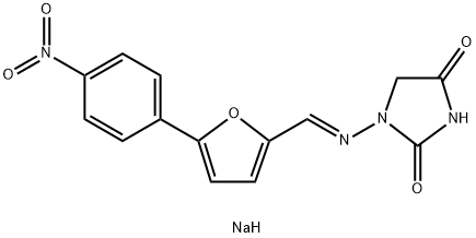 1-[[5-(4-Nitrophenyl)furfuryliden]amino]imidazolidin-2,4-dion, Natriumsalz