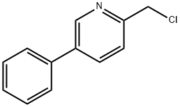 2-(CHLOROMETHYL)-5-PHENYLPYRIDINE Structure