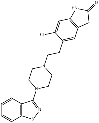 Ziprasidone Structure