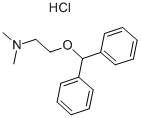 Diphenhydramine Hydrochloride Struktur
