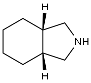 顺式全氢异吲哚, 1470-99-1, 结构式