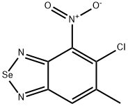 5-Chloro-6-Methyl-4-nitro-2,1,3-benzoselenadiazole, 147021-84-9, 结构式