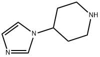 4-咪唑哌啶, 147081-85-4, 结构式