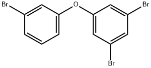 3,3′,5‐トリブロモジフェニルエーテル標準液 化学構造式