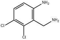 2-氨甲基-3,4-二氯苯胺, 147249-42-1, 结构式